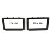 2-DIN paneel Toyota Hilux 2017-2020