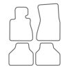 Mattenset BMW 7-serie - E65 - 2001 - 2005