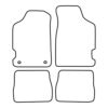 Mattenset Citroen Saxo - 2000 - 2003