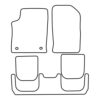 Mattenset Citroen Xsara Picasso - Modellen met luik - 2000 - 2006
