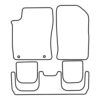 Mattenset Citroen Xsara Picasso - Modellen met luik - 2006 - 2008
