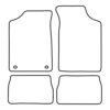 Mattenset Peugeot 106 - 1991 - 2000