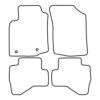 Mattenset Peugeot 108 - 2014 ->