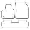 Mattenset Peugeot 5008 - 2017 ->