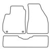 Mattenset Hyundai Santa Fe - 2000 - 2006