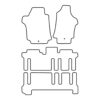 Mattenset Hyundai H1 - 8 pers. uitvoering - 2010 ->