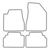 Mattenset Lexus RX - 2003 - 2008