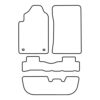 Mattenset SsangYong Rexton W - 2001 - 2012