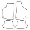 Mattenset Volkswagen Lupo - 3L modellen - 2002 - 2005