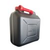 Jerrycan zwart plastic