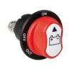 Accu power off schakelaar - 12/32 Volt 100 Ampere max. - gat Ø 29 mm