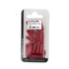 Kabeldoorverbinder rood 25 stuks blister