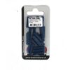 Kabeldoorverbinder blauw 25 stuks blister