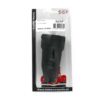 Rubber stekker 220 Volt female - blister