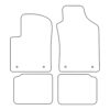 Mattenset Fiat 500E Hybride vanaf 2022 #0 Mattenset Fiat 500E Hybride vanaf 2022