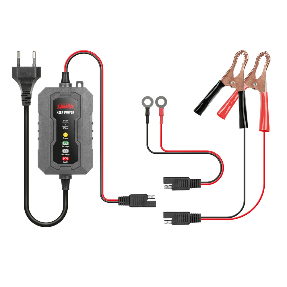 Slimme accu- en druppellader - 6/12V #1