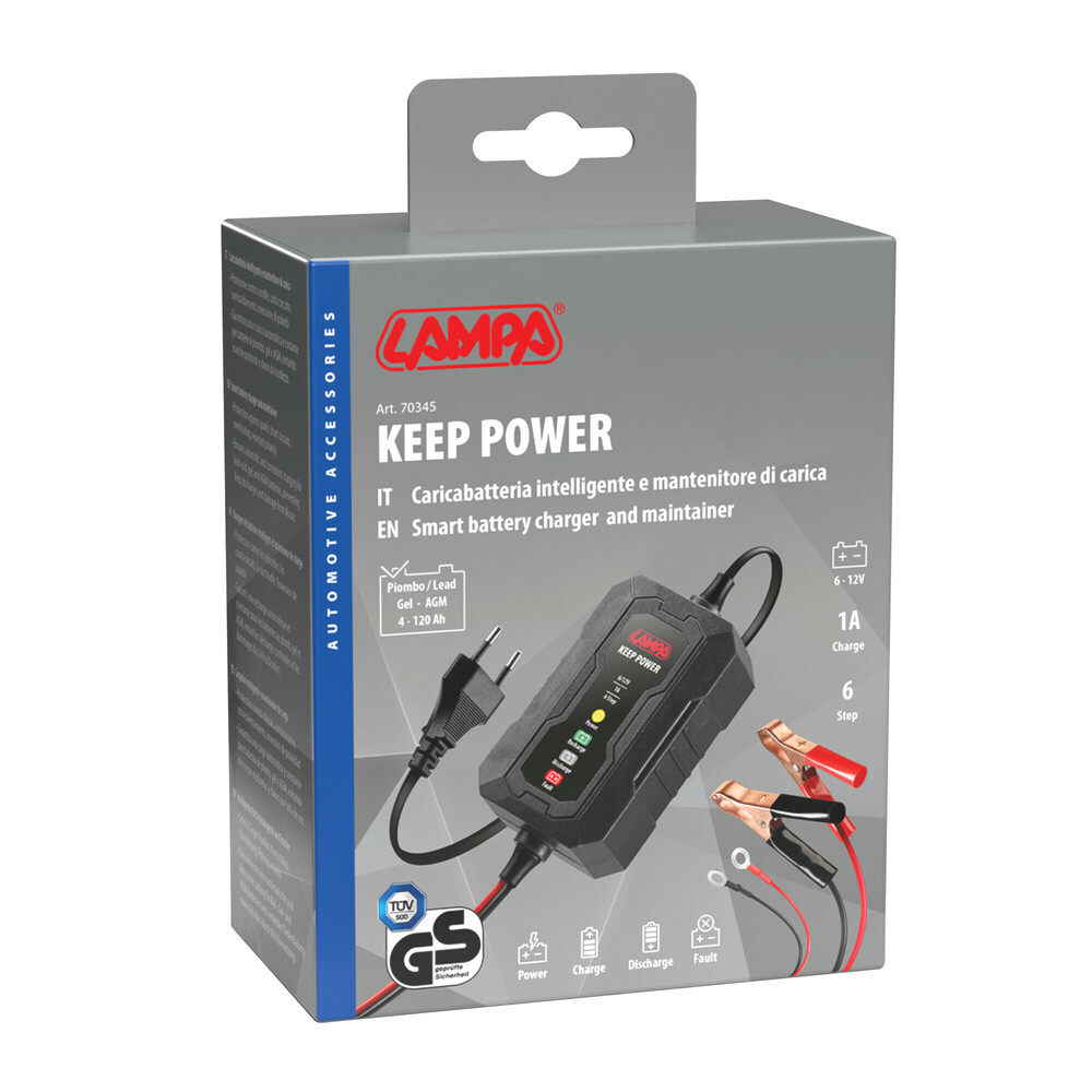 Slimme accu- en druppellader - 6/12V #4