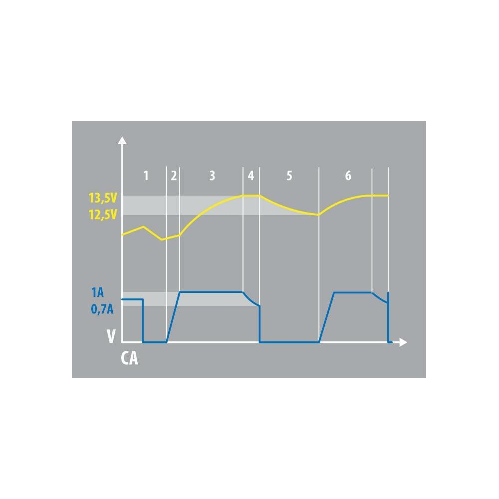 Slimme accu- en druppellader - 6/12V #3