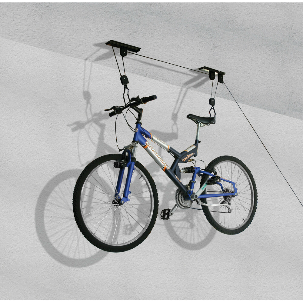 Fietslift ruimtebesparend plafondmontagesysteem tot 23 kg #2
