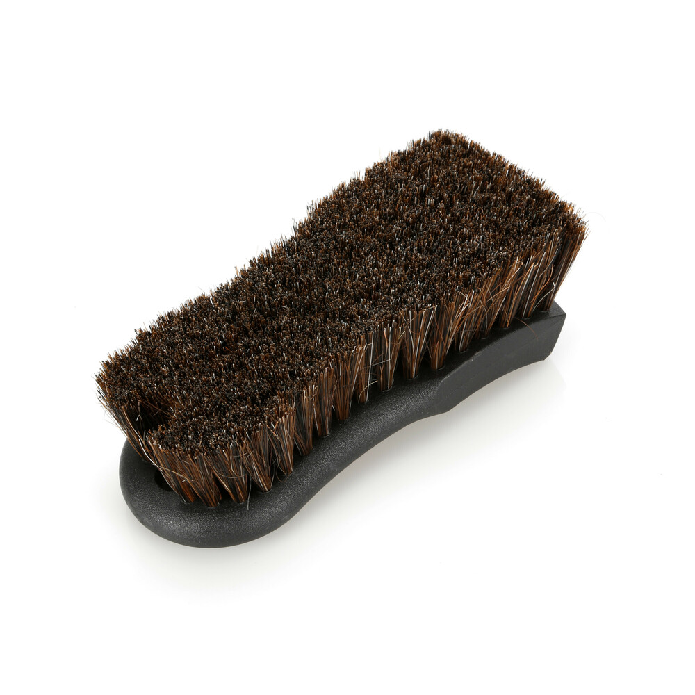 Clean-Pro CP-7 interieurborstel 15 x 6,2 cm - Met 100% natuurlijk paardenhaar #1