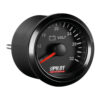 Zwarte analoge voltmeter - 52 mm