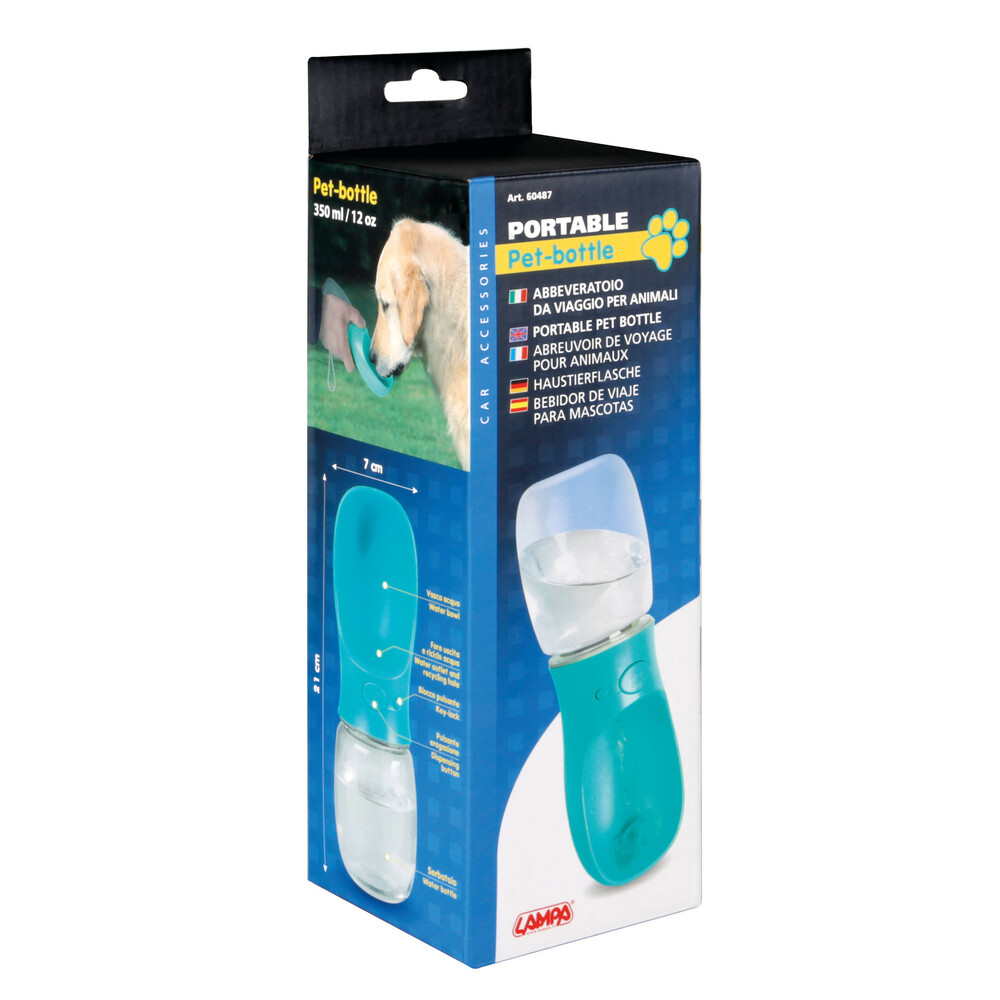Draagbare drinkfles voor honden en huisdieren 350 ml #5