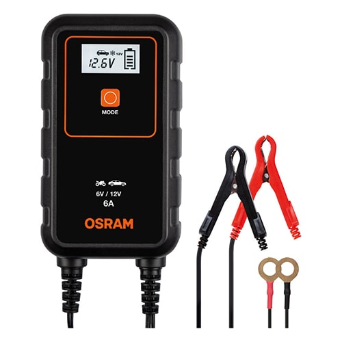 Osram acculader 6/12 volt 6 ampère #1