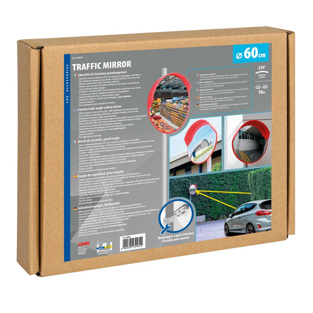 Verkeersspiegel 60 cm – 230° Groothoek spiegel #3