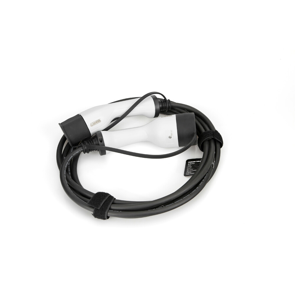 Laadkabel type 2 (1-fase) 32A 7,4KW IP55 – 5m #1