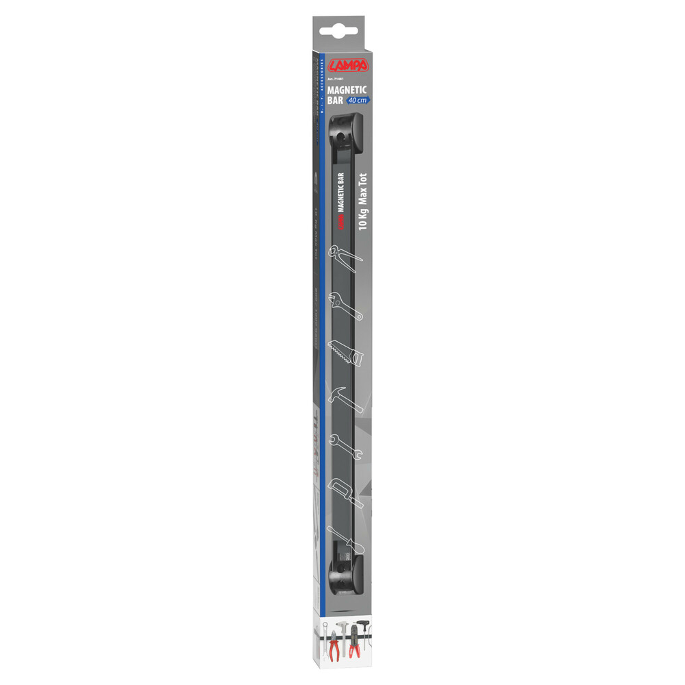 Magnetische Gereedschapsrail 40 cm – Max. 10 kg, Inclusief Bevestigingsmateriaal #4