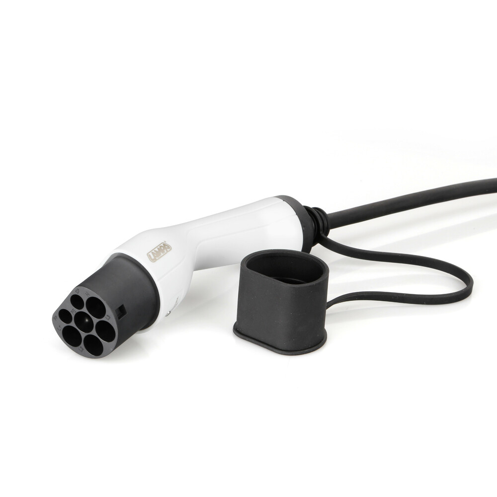 Laadkabel type 2 (1-fase) 32A 7,4KW IP55 – 5m #3