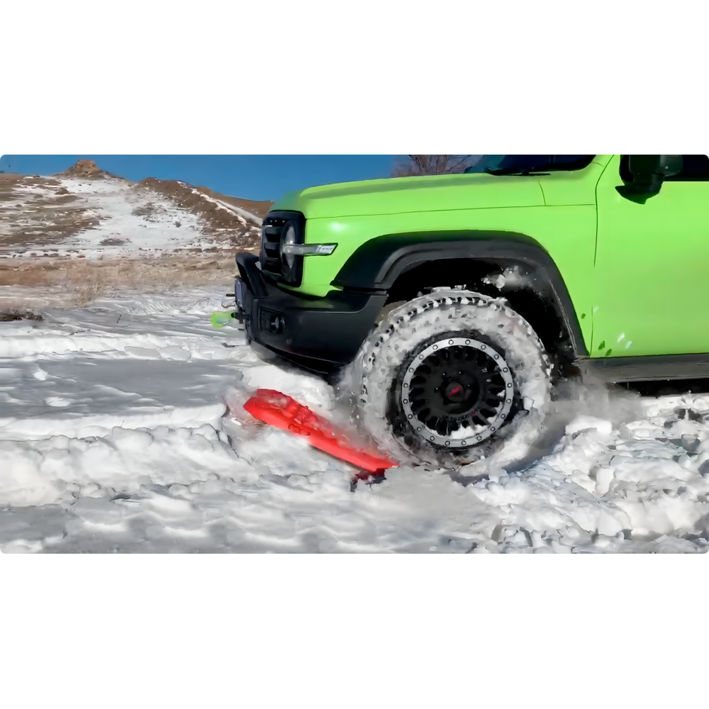 Offroad rijplaten 104 x 28 cm – Gripplaten voor sneeuw, zand, modder en ijs – Max. 10 ton #5