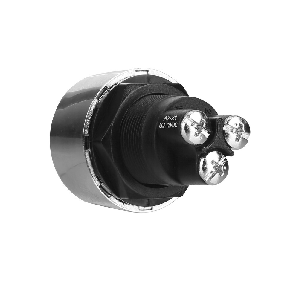 TCP Rode led-drukschakelaar 12/24V - 25A - 3-polig, tijdelijk contact #2