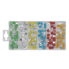 TCP Assortiment Micro 2 Zekeringen 120 Stuks – 6 Ampèrages – Diverse Kleuren #0 TCP Assortiment Micro 2 Zekeringen 120 Stuks – 6 Ampèrages – Diverse Kleuren
