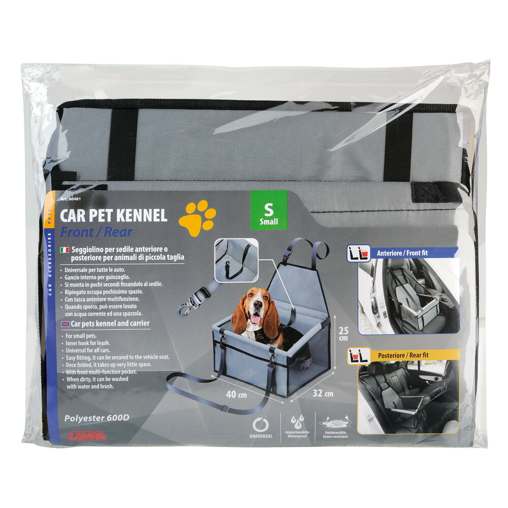 Autostoel hondenmand voor voor- en achterbank 32 x 40 x 25 cm #7