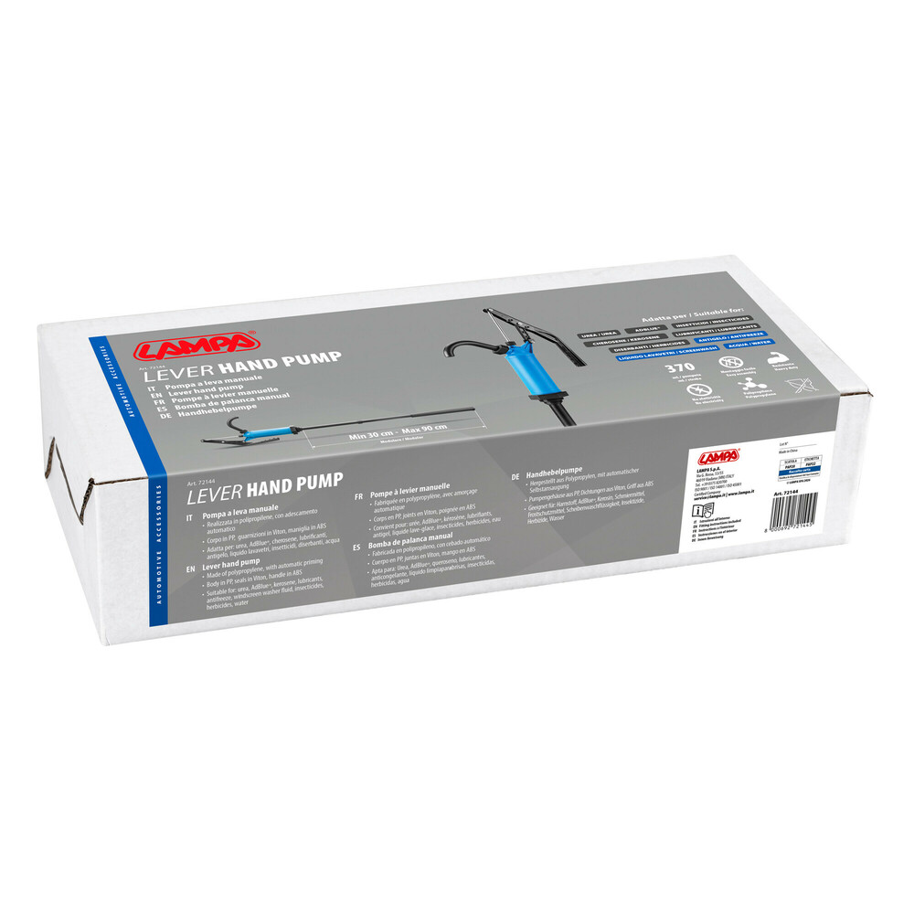 PP Handpomp voor Vaten 50-220 Liter – 370 ml per Slag, Verstelbare Buis #2