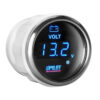 Zwarte digitale voltmeter - 52mm #0 Zwarte digitale voltmeter - 52mm