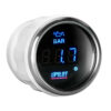 Zwarte digitale oliedruk meter - 52mm #0 Zwarte digitale oliedruk meter - 52mm