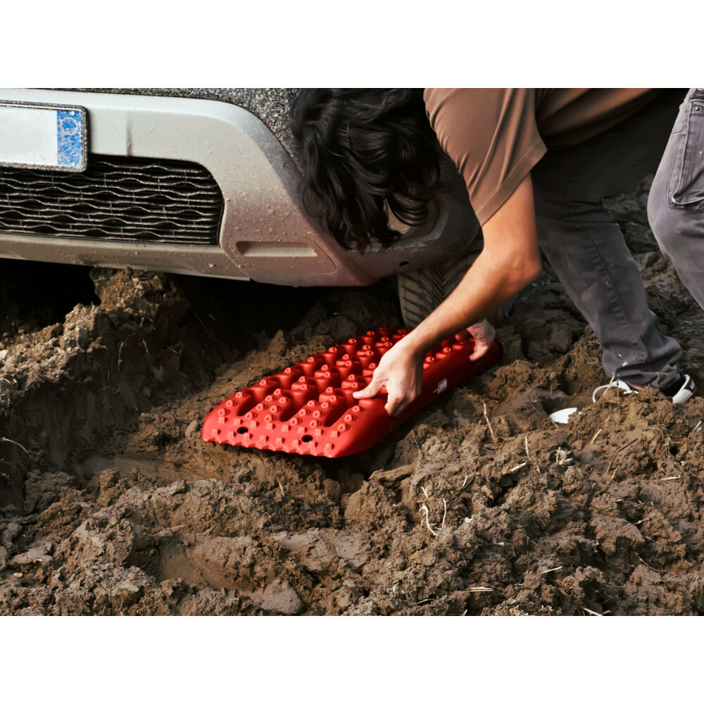 Offroad rijplaten 104 x 28 cm – Gripplaten voor sneeuw, zand, modder en ijs – Max. 10 ton #7