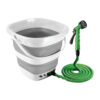 Lampa opvouwbare emmer met oplaadbare batterijpomp - 15 liter